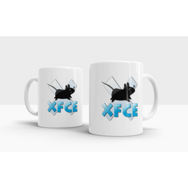 lifetrend.hu, ajándék, bögre, geek, számítógépes, informatikus, Xfce