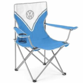 VW T1 mintás kemping szék - kék/fehér