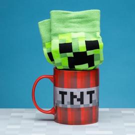 ajándék; lifetrend.hu; bögre, zokni, Minecraft, bögre zoknival