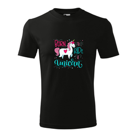 lifetrend.hu, póló, unikornis, unicorn, egyszarvú, born to ride