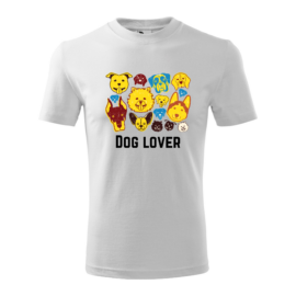 dog lover, póló, kutyás, szeretem a kutyákat