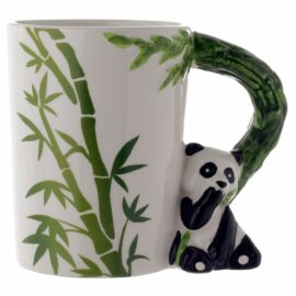 lifetrend.hu, bögre, állatos, panda, bambusz, ülő panda