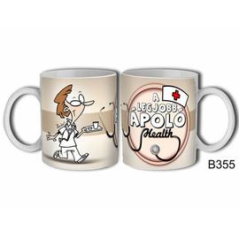 A legjobb Ápoló, bögre, ajándék, vicces, legjobb, ápoló