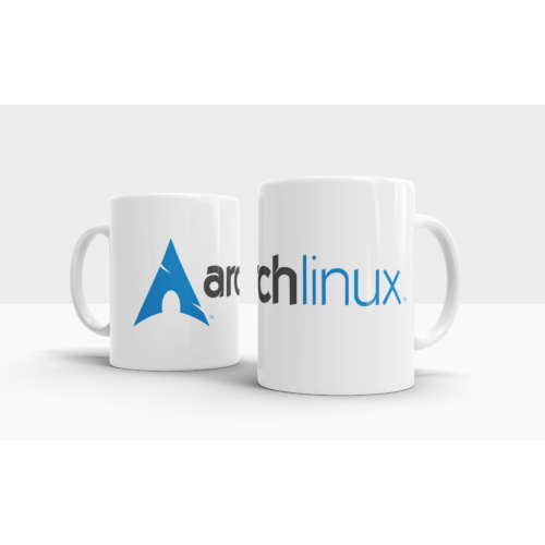 lifetrend.hu, ajándék, bögre, geek, számítógépes, informatikus, Arch Linux, operációs rendszer, linux