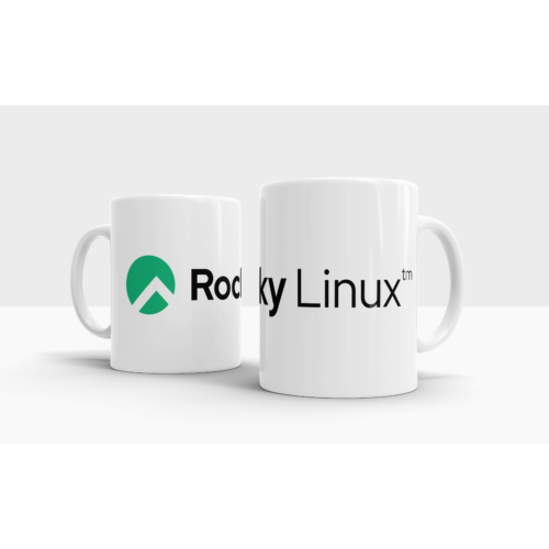 lifetrend.hu, ajándék, bögre, geek, számítógépes, informatikus, Rocky Linux, linux