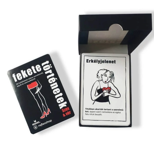 FEKETE TÖRTÉNETEK - SZEX ÉS VÉR TÁRSASJÁTÉK