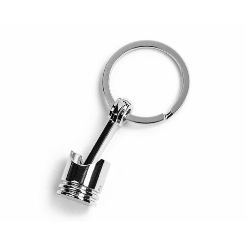 Dugattyú alakú kulcstartó, autó, kerék, dugattyú, kulcs, tartó, fém