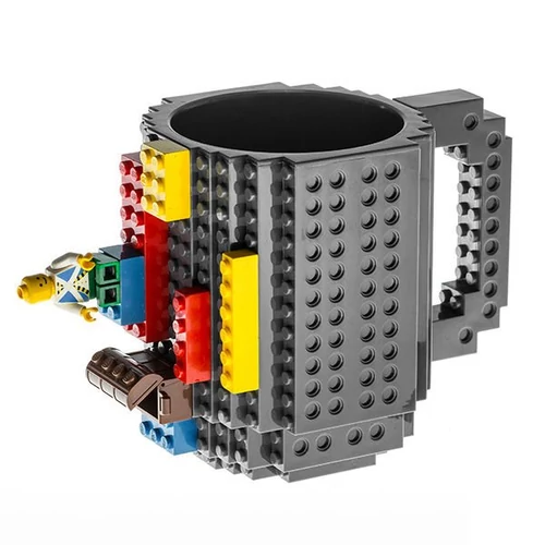 Építőkocka bögre, Lego, kocka, tégla, építőjáték, bögre, ajándék, kreatív, hobby