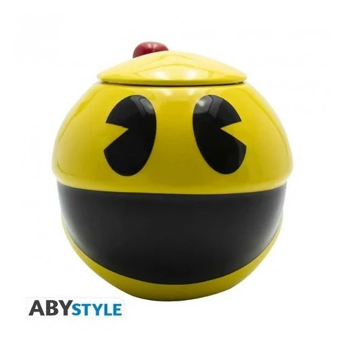 stuffmaster, streaming, pacman, pac-man, bögre, játék, ajándék,