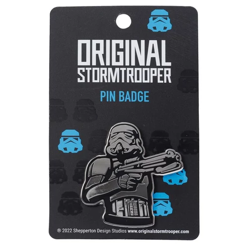 lifetrend.hu, ajándék, kitűző, Star Wars, Stormtrooper, Rohamosztagos, Csillagok háborúja, birodalom