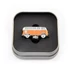 VW T1 BUSZ 3D MINI MODEL MÁGNES FÉMDOBOZBAN - ORANGE